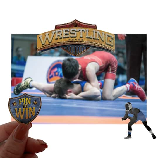 12 Pack: Wrestling Stickers by Recollections™